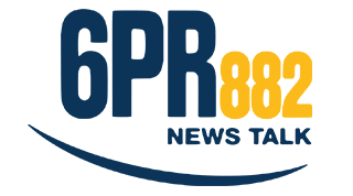 6PR 882 News Talk logo, Shichida was featured on this radio station