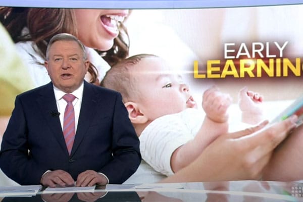Shichida Early learning featured on 9 news