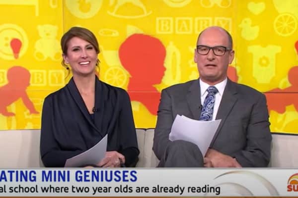 Shichida Australia featured on TV show Sunrise