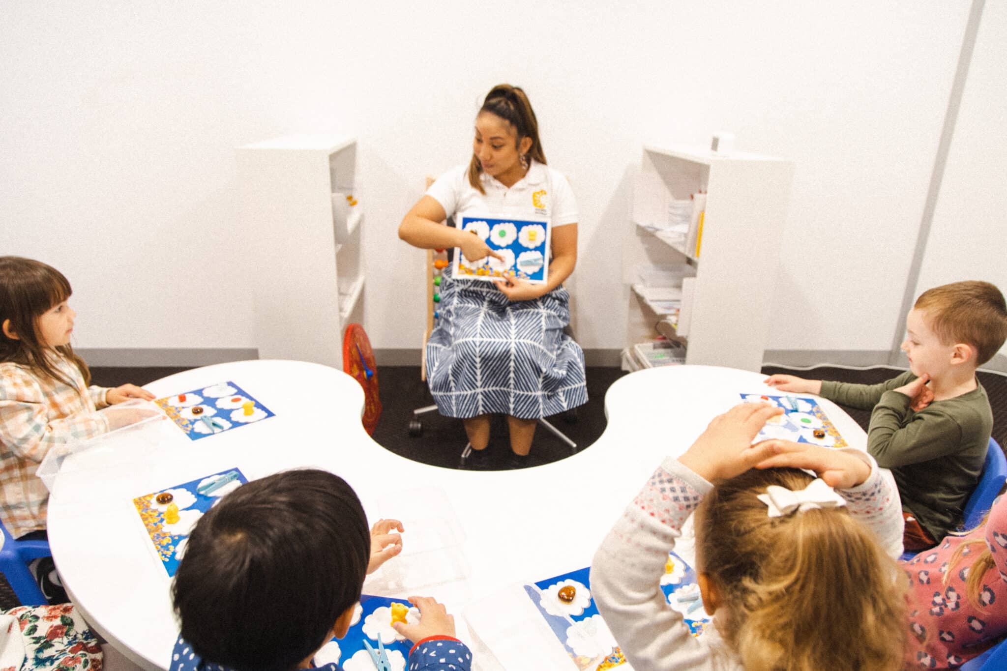 memory and language training in a Shichida class