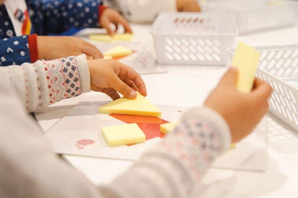 Toys for preschoolers -Hands-on puzzle games like these support spatial reasoning, focus, and problem-solving - key elements of play-based learning at Shichida.