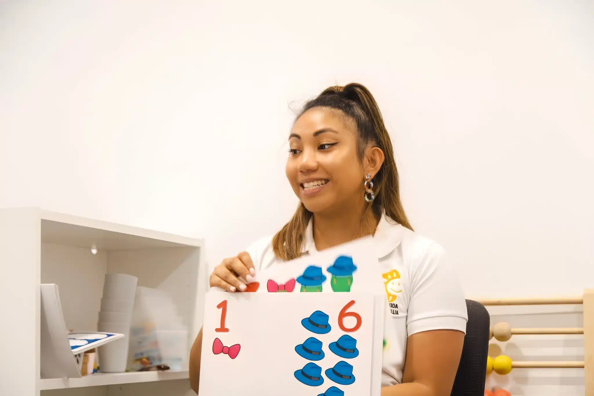 Dot cards help children recognise numbers at a glance