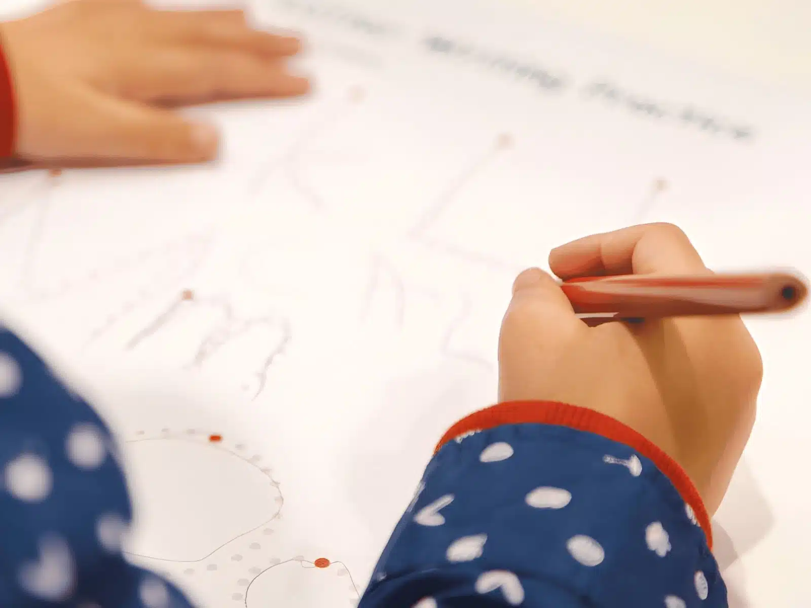 Learning to write is an exciting journey for a child - starting from scribbles and drawings