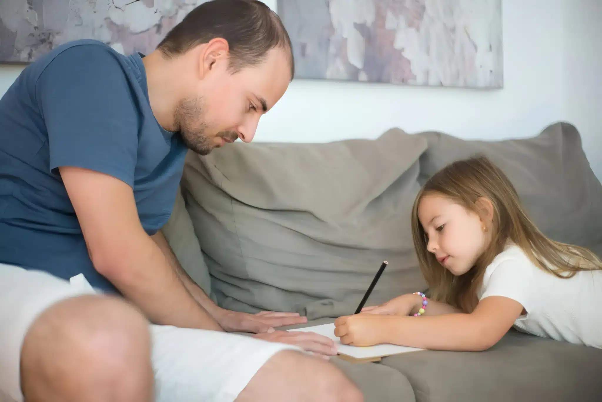Parents play a vital role in supporting early writing development
