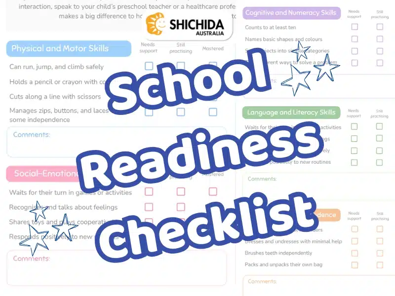 School Readiness Goals Guide: Start School Confidently