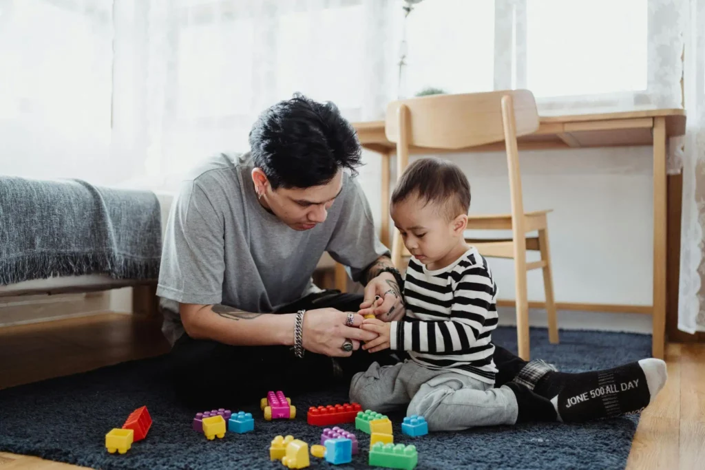 father-and-child-playing - Parent-Child Approach
